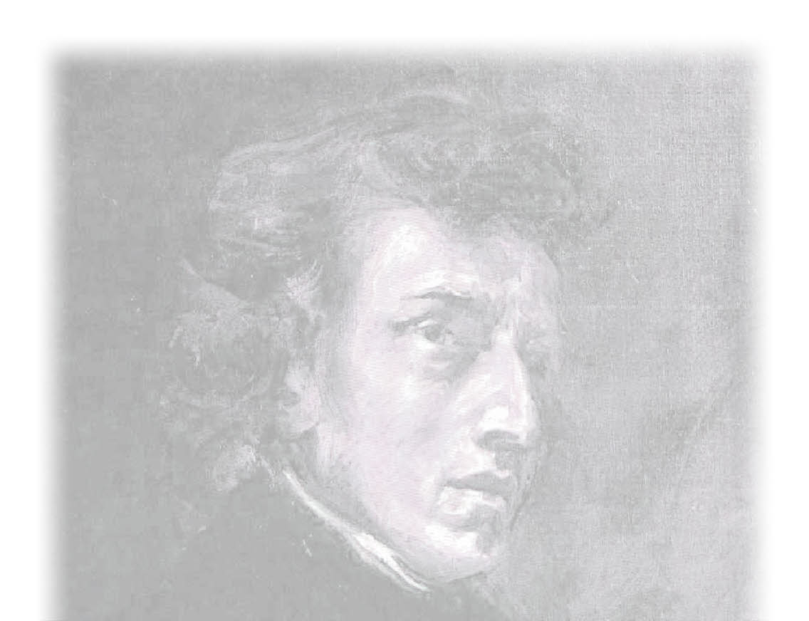 Portrait de Chopin par Eugène DELACROIX
